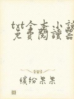 txt全本小说免费阅读器下载