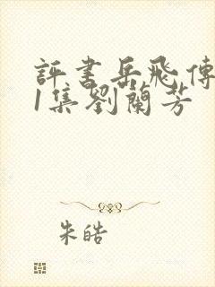 评书岳飞传161集刘兰芳封面