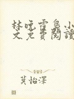 林晚霍枭小说全文免费阅读最新章节