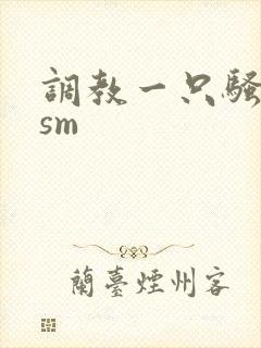 调教一只骚母狗sm封面