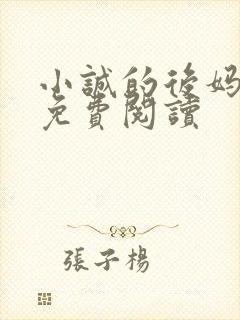 小诚的后妈小说免费阅读