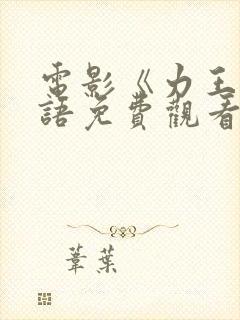 电影《力王》国语免费观看