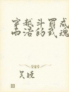 穿越斗罗成了霍雨浩的武魂