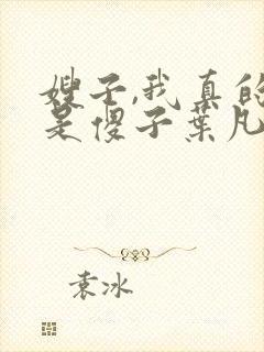 嫂子,我真的不是傻子叶凡封面