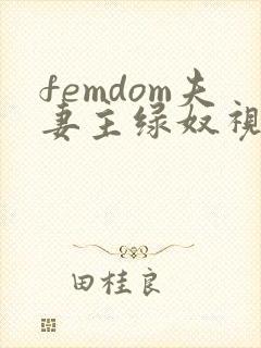 femdom夫妻主绿奴视频