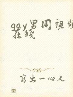 gay男同视频在线封面