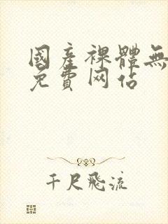 国产裸体无遮挡免费网站