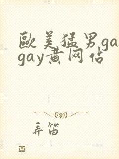 欧美猛男gaygay黄网站