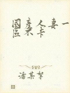 国产人妻一区二区不卡