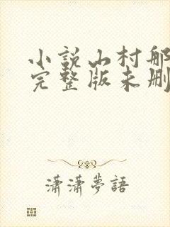 小说山村那点事完整版未删减小说封面