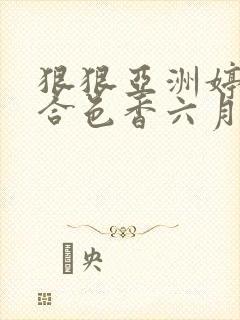 狠狠亚洲婷婷综合色香六月封面