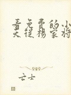 看免费的小说诸天从杨家将开始