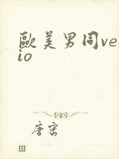 欧美男同vedio