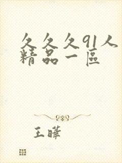 久久久91人妻精品一区