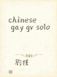 chinese gay gv solo