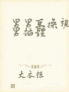 男男互操视频网男插体封面