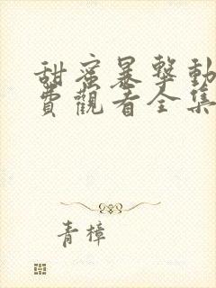 甜蜜暴击动漫免费观看全集第一季