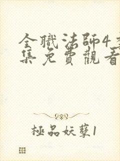 全职法师4季全集免费观看完整版