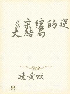 《宋绾的逆袭》大结局封面