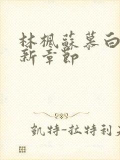 林枫苏慕白宗最新章节