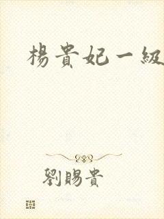 杨贵妃一级淫史