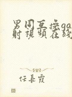 男同互操gay射视频在线看