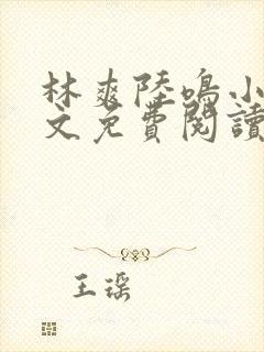 林爽陆鸣小说全文免费阅读