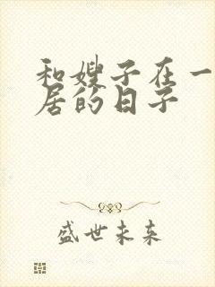 和嫂子在一起同居的日子封面