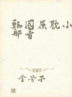 韩国原耽小说在哪看