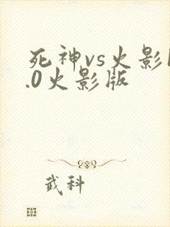 死神vs火影1.0火影版