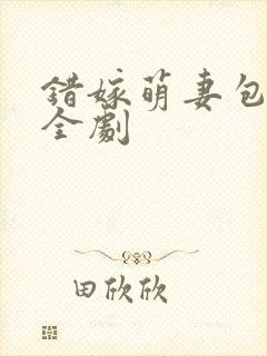 错嫁萌妻包甜的全剧