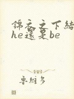 锦衣之下结局是he还是be