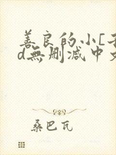 善良的小[子hd无删减中文