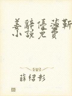 姜辞优薄靳修的小说免费封面