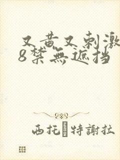 又黄又刺激的18禁无遮挡