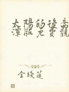 太阳的后裔李采潭版免费观看封面