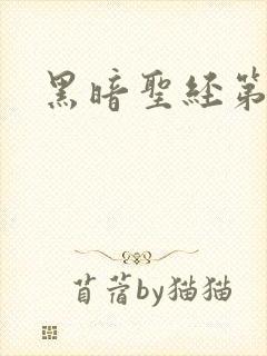 黑暗圣经第1集封面