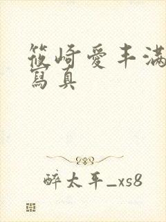 筱崎爱丰满人体写真封面