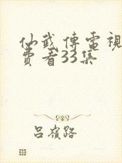 仙武传电视剧免费看33集