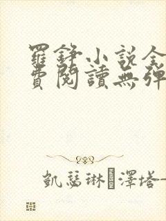 罗铮小说全文免费阅读无弹窗