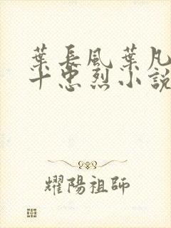 叶长风叶凡一门十忠烈小说名字