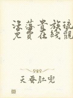 没落贵族琉璃川免费在线观看