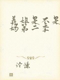 义姐是不是良妈妈第二季封面