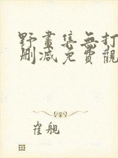 野画集无打码无删减免费观看