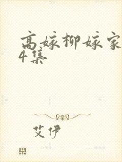 高嫁柳嫁家1至4集封面