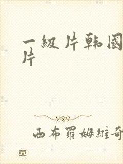 一级片韩国一级片