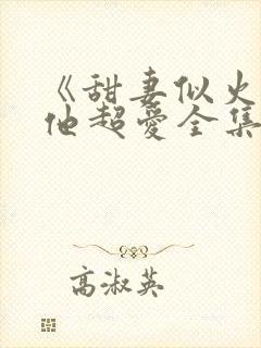 《甜妻似火霍爷他超爱全集完结》在