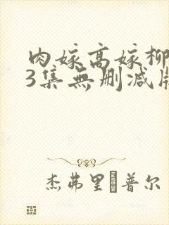 肉嫁高嫁柳嫁家3集无删减版封面