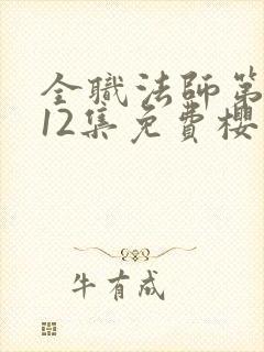 全职法师第5季12集免费樱花封面