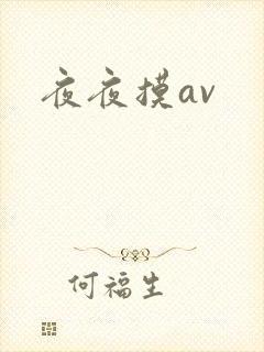 夜夜摸av